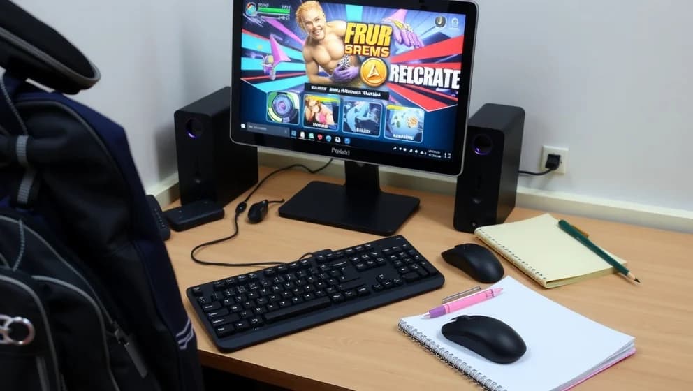 Kan du spela Fortnite på skolans dator