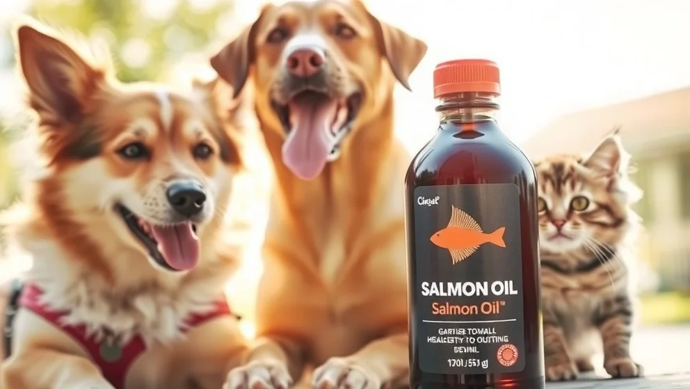 Norsk laxolja för hund och katt 1000 ml