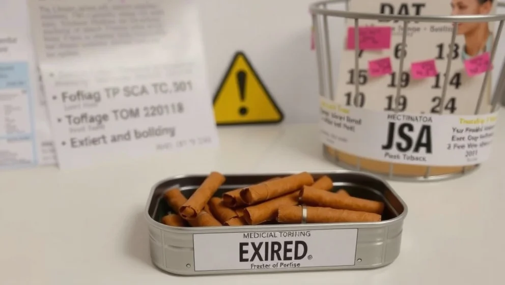 Vad händer om man snusar gammalt snus