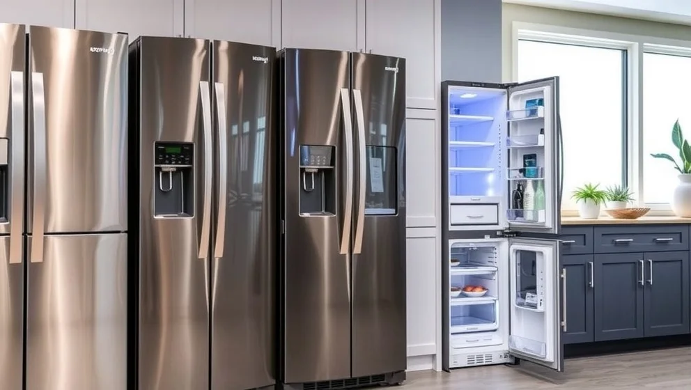 Vilka är de bästa kylskåpen sida vid sida